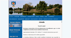 Desktop Screenshot of bodakozseg.hu
